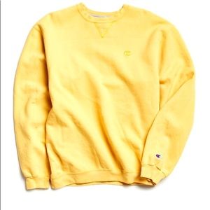 COPY - Yellow Crewneck Champion Sweater